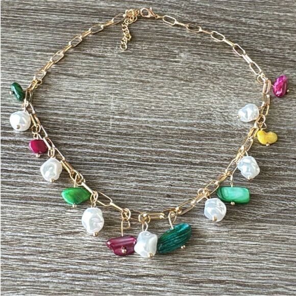 Bohemian necklace N372 - Picture 3 of 4